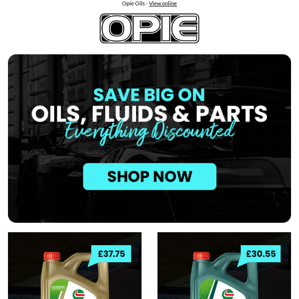 BIG discounts on everything including parts!