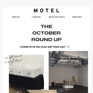 October Round Up ⋰˚✦