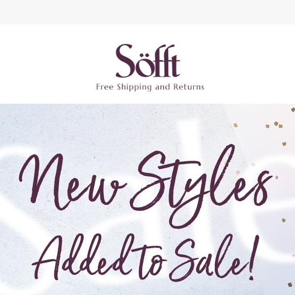 New Styles on Sale!