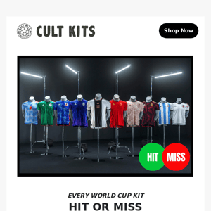 HIT OR MISS – Every 2022 World Cup Kit