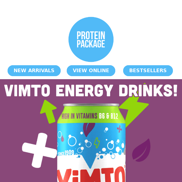 Vimto Energy Drinks + More! 💜