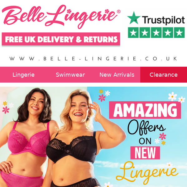💖 Spring-Ready | Amazing Offers On New Lingerie