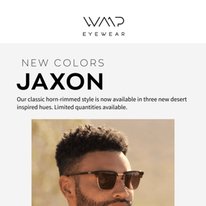 NEW COLOR DROP: Jaxon