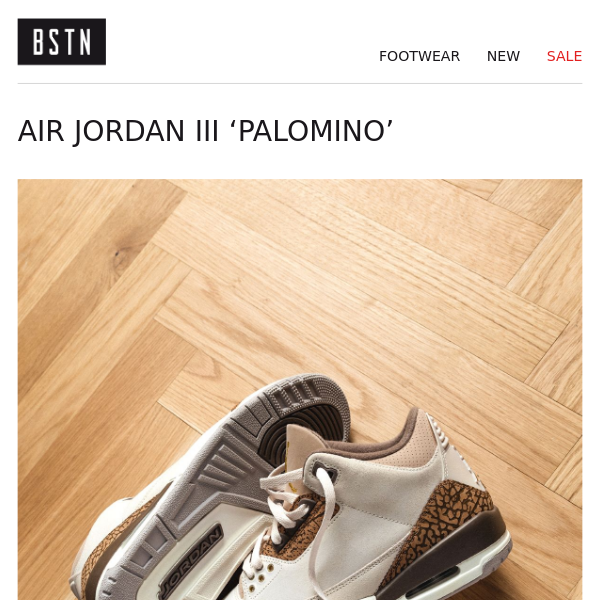 Out now: Air Jordan III ‘Palomino’ und viele mehr