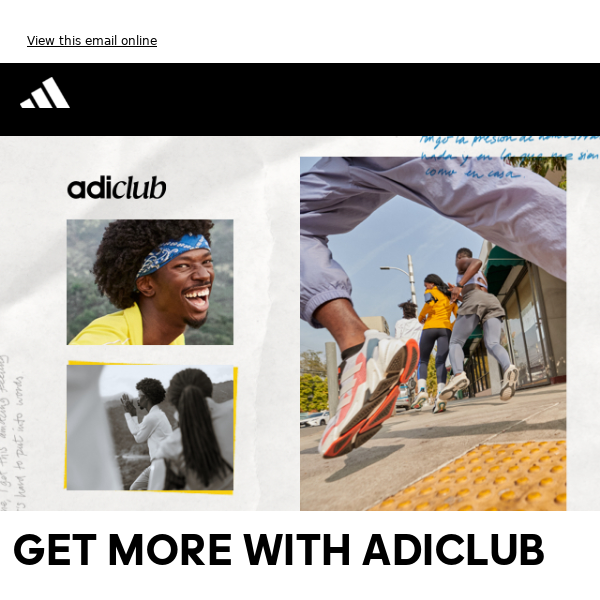 Important message about your adiClub membership