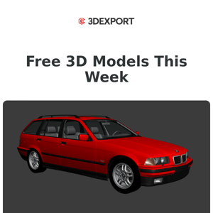 🚀 Don't miss Weekly Free 3D Models! #269