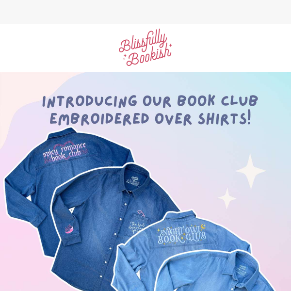 BOOKISH DENIM SHIRTS: A Whole New Look for Your Reading Routine