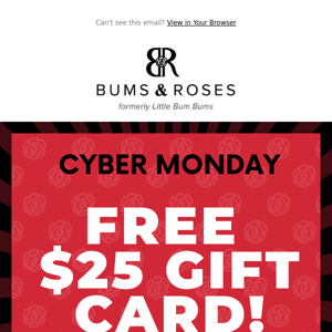 🤑 Cyber Monday: Snag a FREE $25 Gift Card With Orders $100+