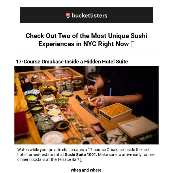 🍱 Two Insane Ways to Eat Sushi in NYC