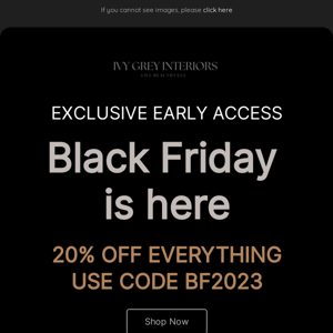 BLACK FRIDAY EARLY ACCESS 🖤
