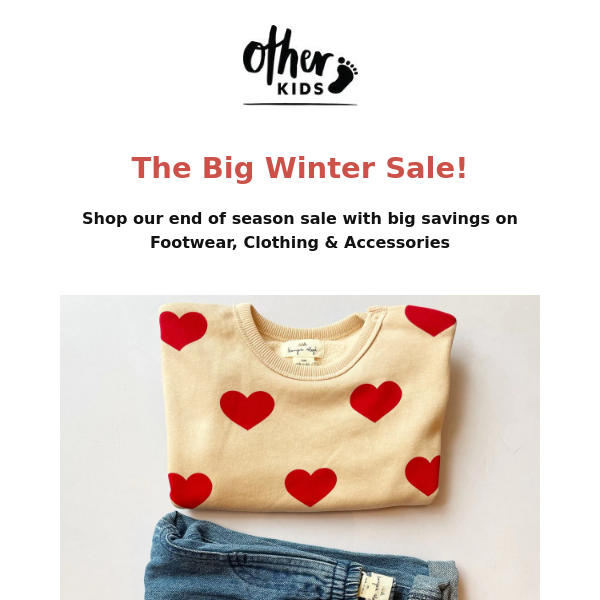 Winter Sale Now On!