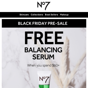 This Week Only! FREE Skin Balancing Serum