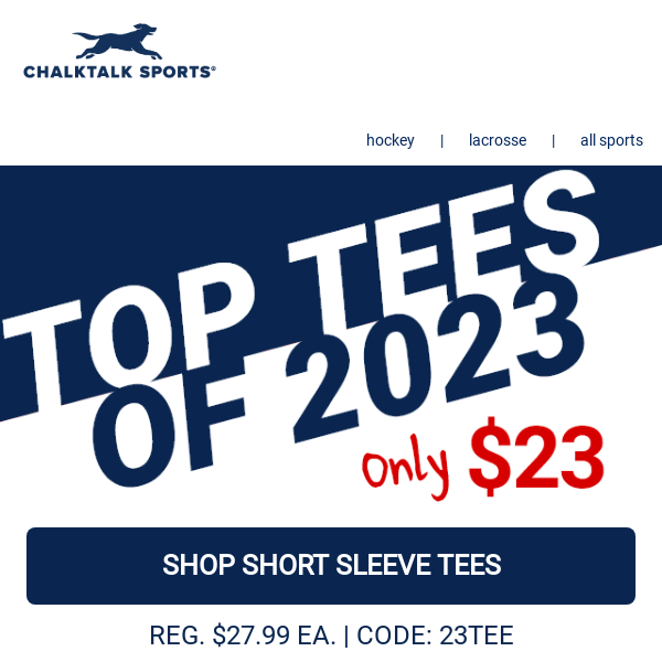 ONLY $23! Top 23 Tees of 2023