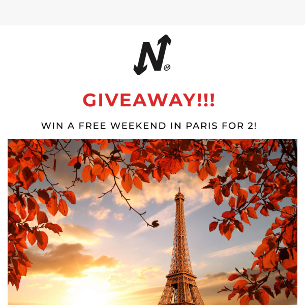GIVEAWAY - FREE TRIP TO PARIS FOR 2 ❤️