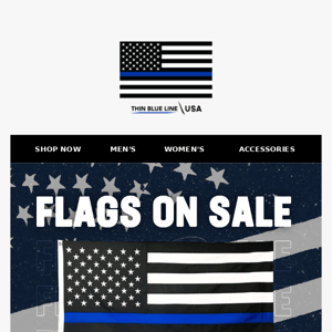 3 Flags on Sale!