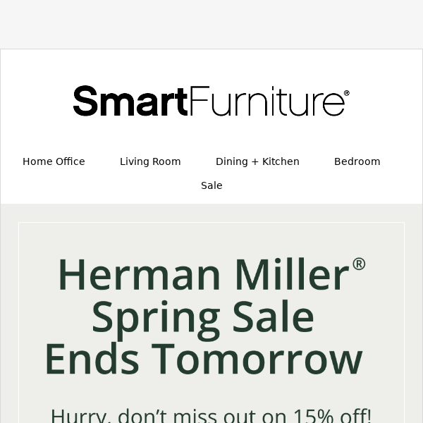 The Herman Miller Spring Sale Ends Tomorrow ⏰