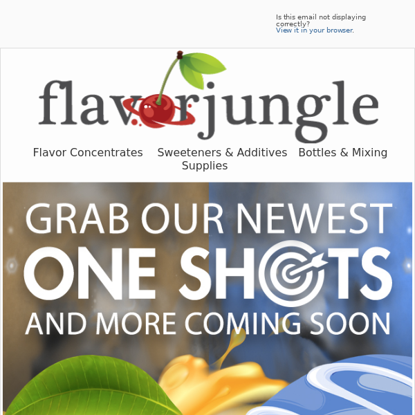 New One Shots at FlavorJungle.com