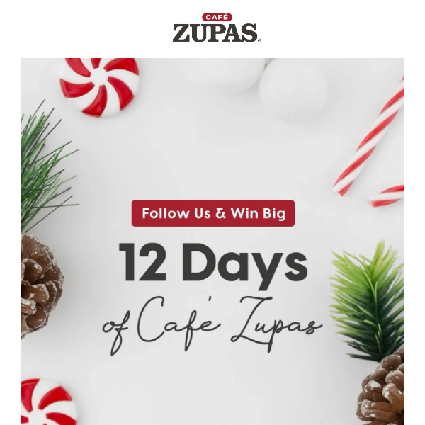 🎁 It's Day 2 of the 12 Days of Café Zupas