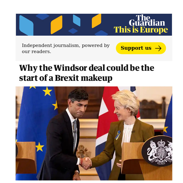 Has Sunak really got Brexit done? | The Guardian
