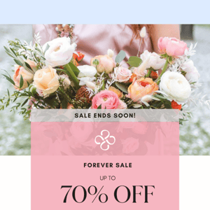 💜 Feel the Romance 🥰 Shop Our Forever Floral Sale! 💜