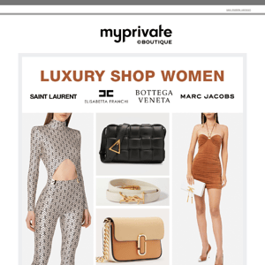 ⚡ Luxury Shop Women: Saint Laurent, Bottega Veneta, Elisabetta Franchi, Marc Jacobs...