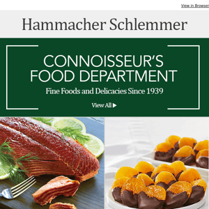 The Connoisseur's Food Department