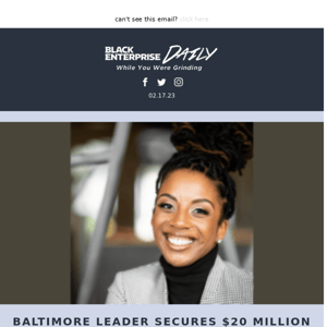 Baltimore Leader Secures $20 Million to Support Black Leaders and Organizations After Learning of Foundation’s Closure 
