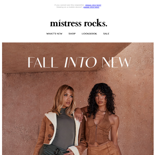 Fall Into New: Autumnal vibes and must-have fits