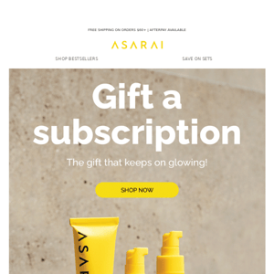 Joy all year long: Gift a subscription