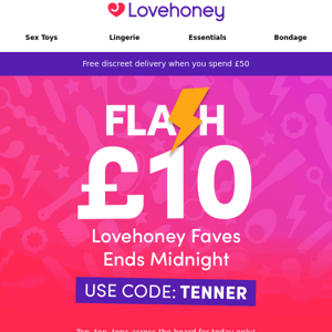 £10 TOYS | Ends Midnight 