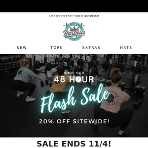 🚨20% Off Sitewide [ENDS TODAY!]