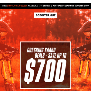 NOW LIVE: Cracking Kaabo E Scooter Deals!