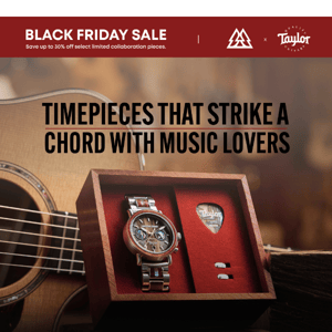 Watches that strike a chord with any musician