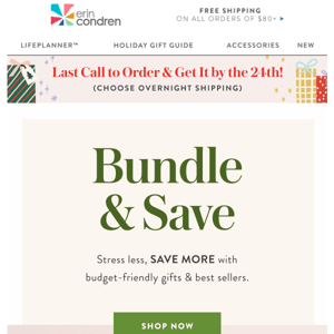 Bundle & SAVE on Gifts & 2023 Musts