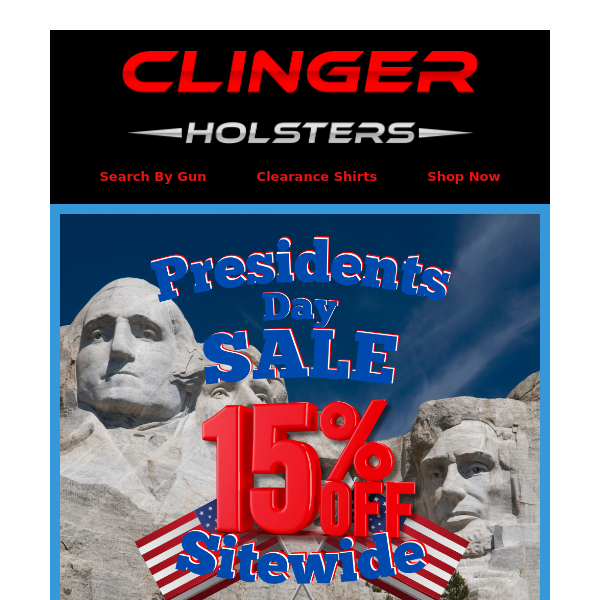 "Score Big Savings on President's Day - Let's Party Like It's 1776!"