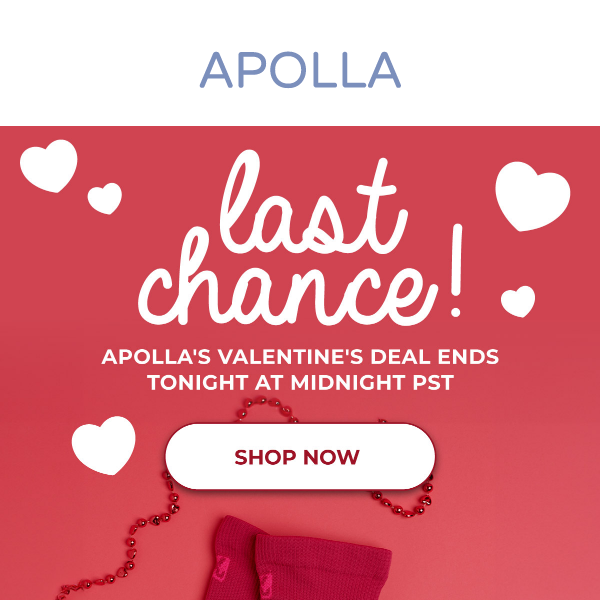 Valentine's Sale Ends Today, Hurry Fast!