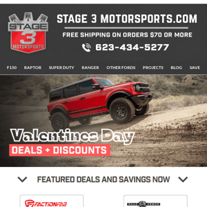 Happy Valentines Day from Stage 3 Motorsports!