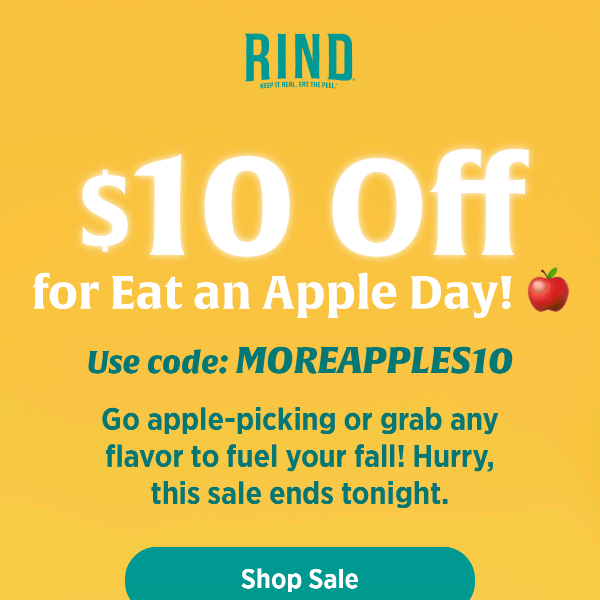 Expiring Soon! ⏳ $10 Off Sitewide 🍎