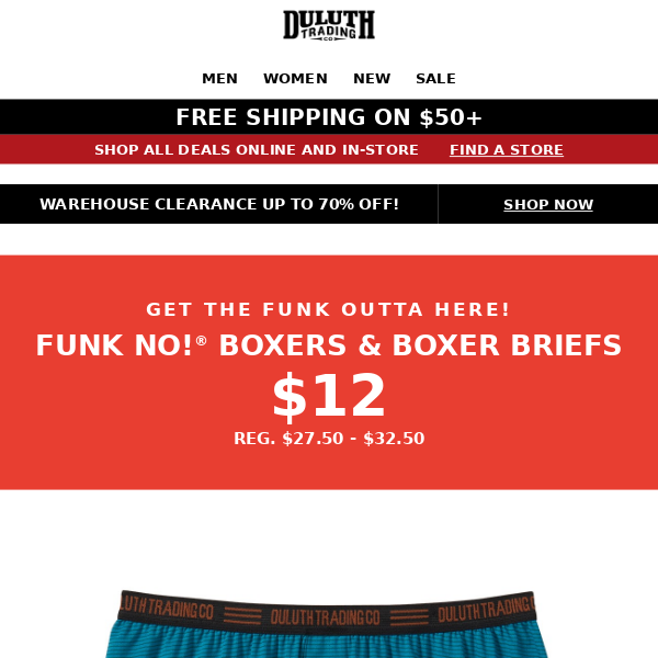 $12 Funk No! Boxer Briefs And Boxers! - Duluth Trading Company