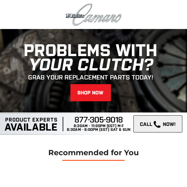 Problems with Your Clutch?