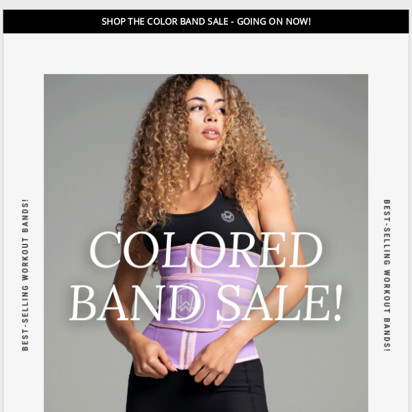 New Year, New Colored Band Sale!