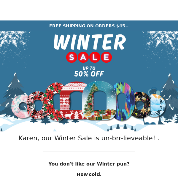 ❄️ Our Winter Sale is here! 🛍️