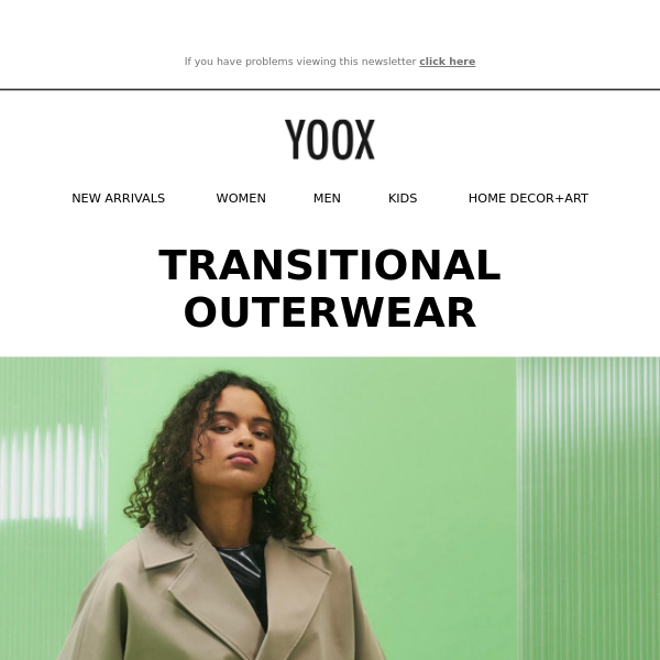 Yoox, transition effortlessly from season to season with these jackets >>