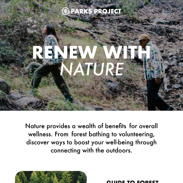 Your guide to wellness through nature