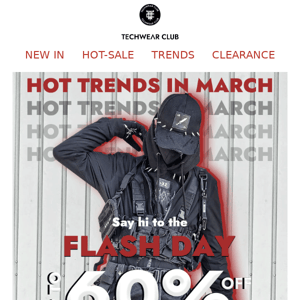 🔥Unlock the Trend of March with Flash Deals.