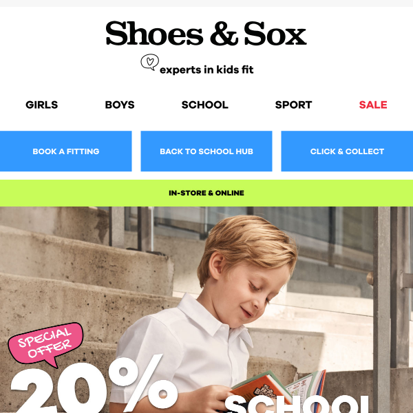 Get your school shoes for less