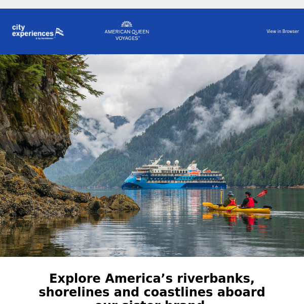 Cruise North America with American Queen Voyages