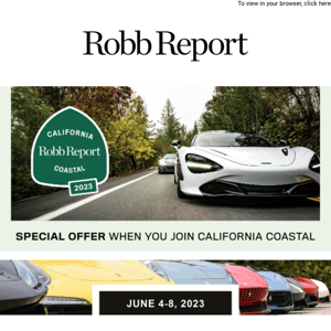 A Summer Roadtrip in Robb Report Style