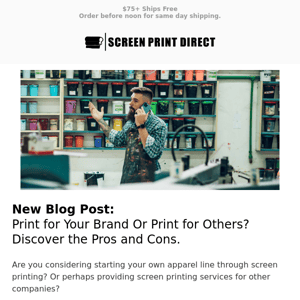 Print For Yourself or Serve Others? Make the Right Choice for Your Business