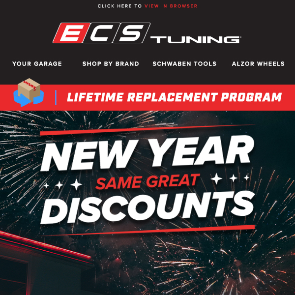 Bring In The New Year With Top ECS Sales!